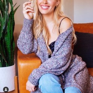 CABI Coffee shop knit duster cardigan!